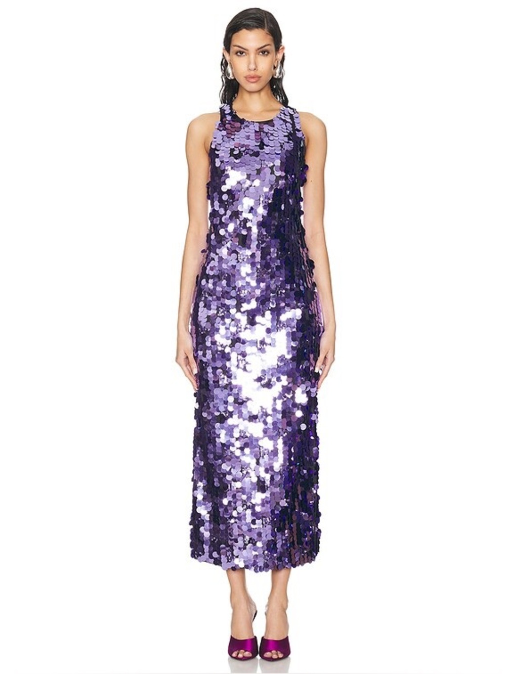 NWT Simon Miller Lou Dress in Disco Purple 0